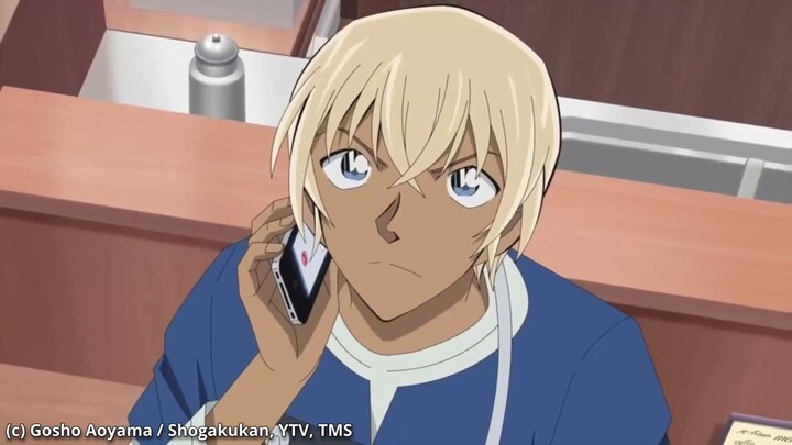 [FANDUB INDONESIA] "Amuro 'Nembak' Azusa?!" Detective Conan Ep 1151 (JP)
