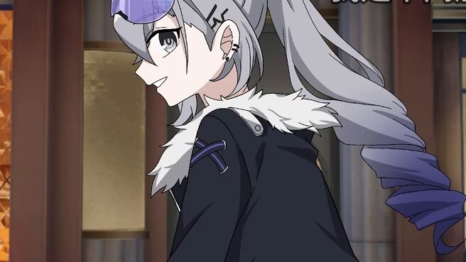 No, I hope that Silver Wolf will take over the world