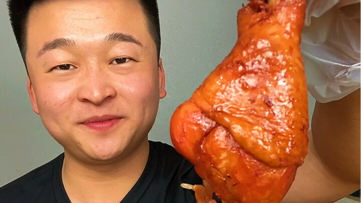 Eat a big chicken leg