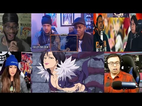 SEVEN DEADLY SINS EPISODE 20 REACTION MASHUP!!