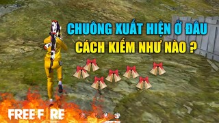 [Garena Free Fire] Chuông giáng sinh kiếm thế nào , xuất hiện ở đâu ? | TTD