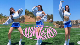 【newjeans】最正宗的hype boy美高翻跳！蓝天操场校园加超绝翻跳还原MV的vibe！
