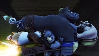 Huyền thoại Kung Fu Panda vô song, Chaos cướp công việc kinh doanh quán mì của Goose vì đường hầm qu
