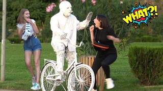 BEST Human Statue Prank 2021 | Best of Just For Laughs - AWESOME REACTIONS