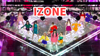 ภาพถ่ายกลางอากาศการเต้นสุดเป๊ะของวง IZONE