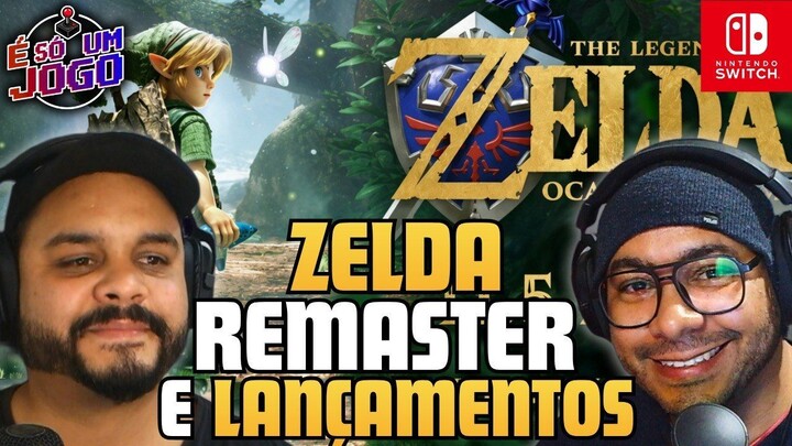40 anos de Zelda + Novo Personagem em Street Fighter 6 + Lançamentos