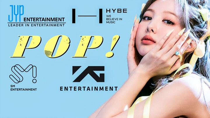 What would the POP teaser trailers from SM, YG, JYP, and HYBE look like?