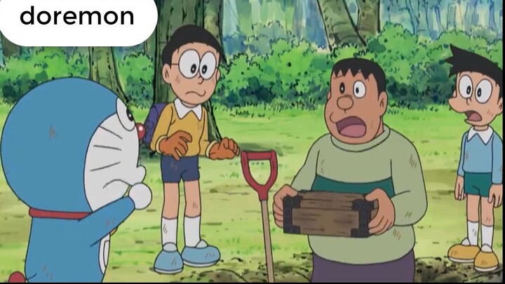 Nobita CHaien Xeko hợp lực ĐÀO KHO BÁU