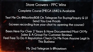 Store Growers course - PPC Wins   download