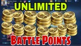 How to GET UNLIMITED BATTLE POINTS in Mobile Legends