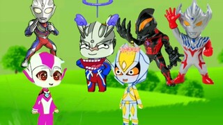 Look everyone, the little Ultraman have gathered