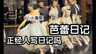 在芭蕾舞团写日记的第一天