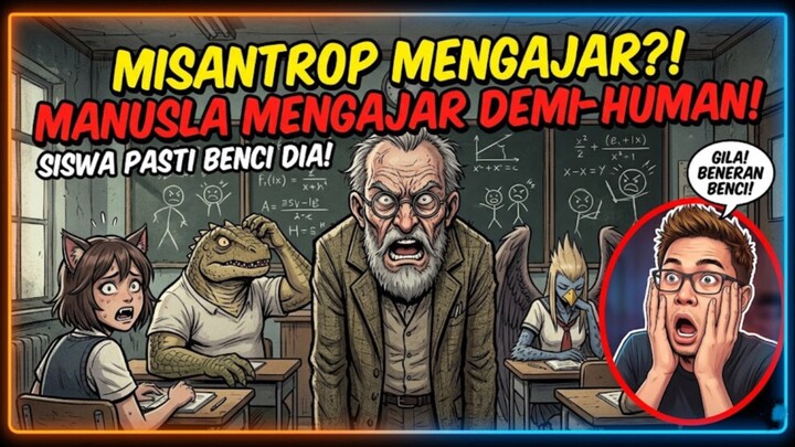 Plot Gila! Guru Anti Sosial Dipaksa Ngajar Demi Human