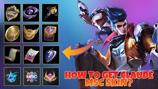 How To Get MSC CLAUDE SKIN?  MSC Coins  Exchage TO SKIN & OTHER REWARDS | SELENA FREE STUN | MLBB