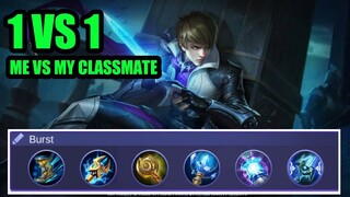 Mobile Legends Gusion to Gusion | Me VS My Classmate!