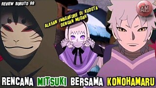 Rencana MITSUKI bersama KONOHAMARU segera dimulai | Review Boruto 88