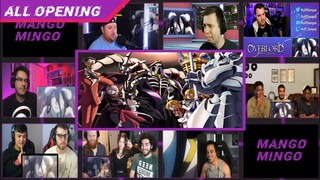 OVERLORD OPENING 1-3  || REACTION MASHUP