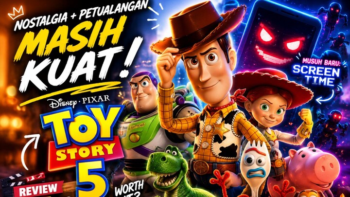 EMANG TOY STORY 5 WORT TO WATCH? |MOVIE INDONESIA | REVIEW MOVIE