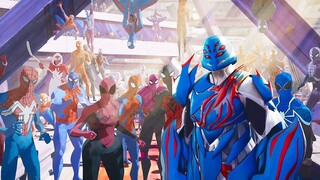 The famous scene of three insects pointing at each other reappears! New clip of "Spider-Man: Into th