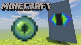 EYE OF ENDER Minecraft banner tutorial!