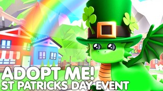 😱ADOPT ME NEW ST PATRICKS EVENT 2024!🔥👀NEW PETS + MINIGAMES! HUGE NEW UPDATE! ROBLOX