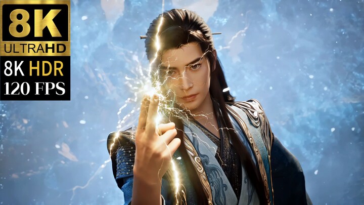 【٨K/HDR/١٢٠FPS】سحلية الصقيع ذات الأجنحة الست؟ هيا أعطني إياها