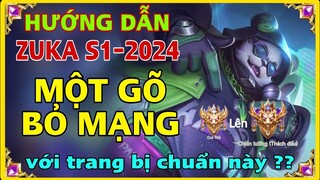 Zuka Liên Quân | Cách Chơi, Lên Đồ, Bảng Ngọc cho Zuka Mùa Mới S1-2024 Mạnh Nhất Liên Quân Đi Top