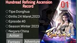 Hundread Refining Ascension Record [Episode 01] Sub Indonesia