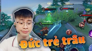 Omen trong tay của Đức Trẻ Trâu