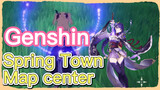 Spring Town Map center