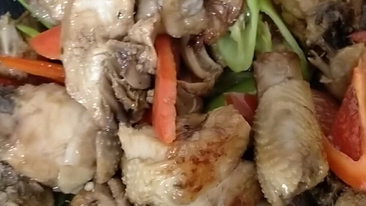 #Manok na Adubo with broccoli 🥰