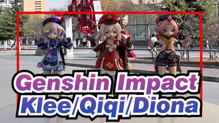 [Genshin Impact MMD] Pico Pico Tokyo/ Klee, Qiqi And Diona Are Dancing In LZUFE