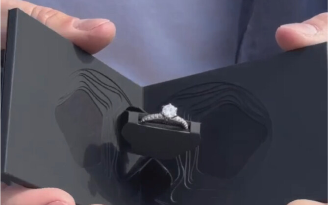 Bagikan kotak perhiasan yang lucu!