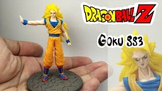 Son Goku SS3 - Dragon Ball Z - Polymer Clay Tutorial🔥🔥🔥