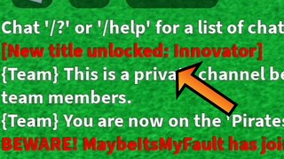 Bloxfruits: How to Get  New Exclusive Title "Innovator"