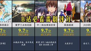 B站必看番剧评分排行！【虎扑评分】
