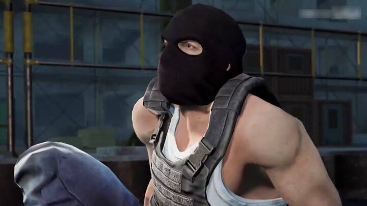 This is Throwing tiles! Hardware holy sword beats up gangsters in the big sick area construction sit