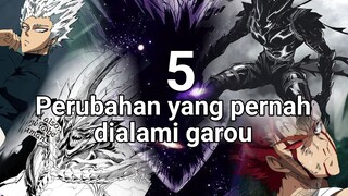 5 Perubahan yang pernah dialami garou