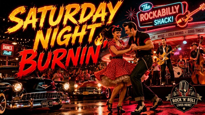 Saturday Night Burnin’ 🔥 | 1950s Rockabilly & Rock ’n’ Roll
