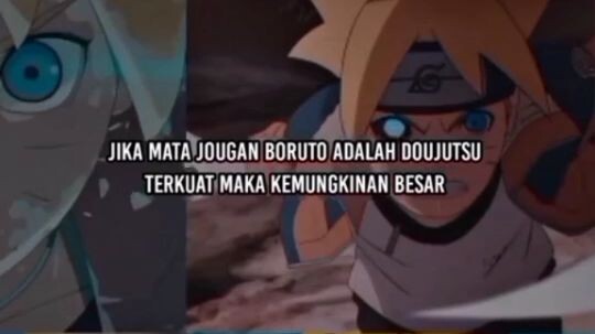 kekuatan sebenarnya mata jogan boruto