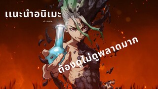 เเนะนำอนิเมะ Dr. stone(ดอกเตอร์สโตน) นักวิทยาศาสตร์ในยุคหิน