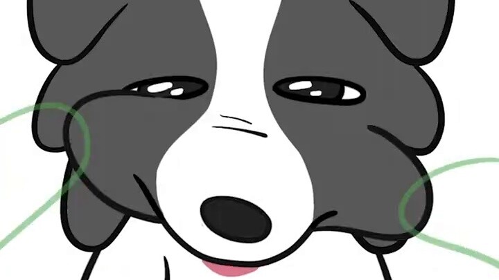 [Interactive animation] Hello, you need to pinch your lips (including real dog