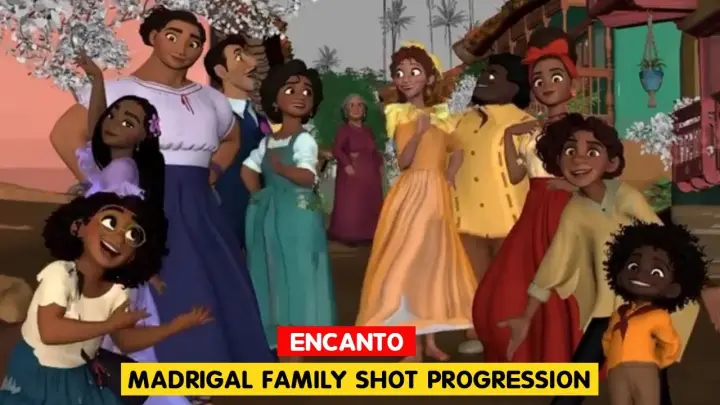 ENCANTO | Madrigal Family Shot Progression | Jonah Sidhom | @3D Animation Internships