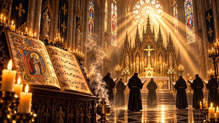 被遗忘大教堂的回声|格里高利圣咏 × 中世纪神圣音乐 | Echoes from the Forgotten Cathedral