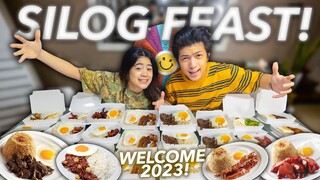 SILOG Feast Mukbang To Welcome 2023!! | Ranz and Niana