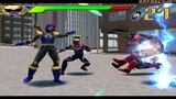 Ninpu Sentai Hurricaneger PS1 (Kuwaga Raiger) Survival Mode HD