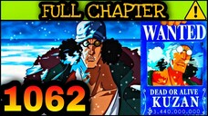 CHAPTER 1062 KUZAN GUMALAW NA?! | One Piece Tagalog Analysis