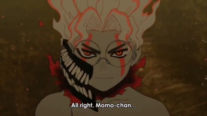 Okarun tried to escape from underground with Momo, but the exit was in the sky, and it was impossib