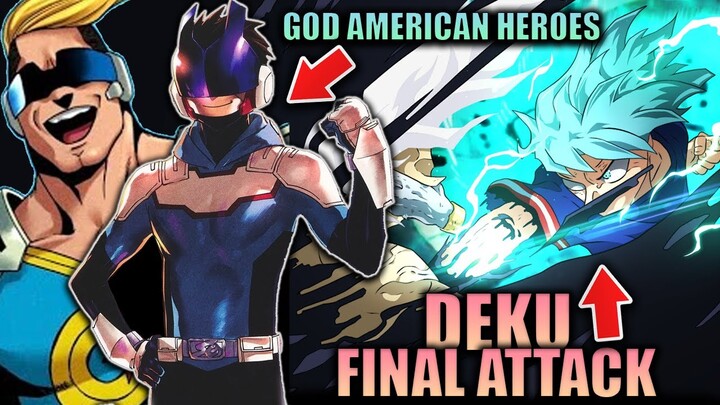 Deku's Final Attack + Strongest American Heroes Help Deku / My Hero Academia Chapter 422