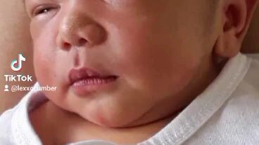 new born baby and now